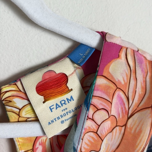 Anthro x Farm Rio Eulalie Wide-Leg Jumpsuit Size Large - Picture 5 of 9